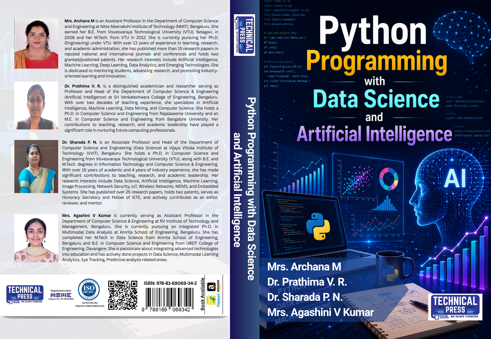  Python Programming with Data Science and Artificial Intelligence