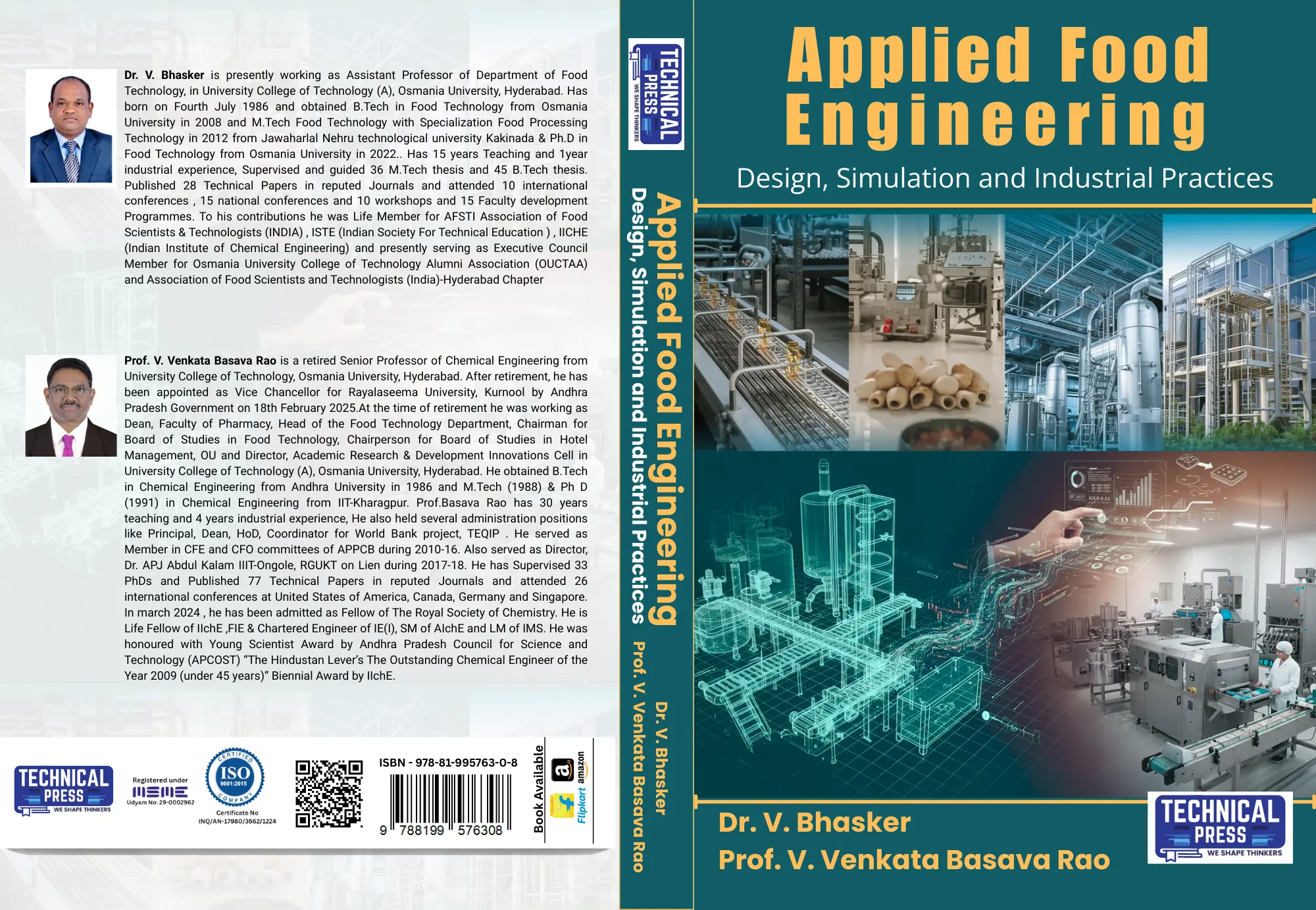 Applied Food Engineering: Design, Simulation, and Industrial Practices 