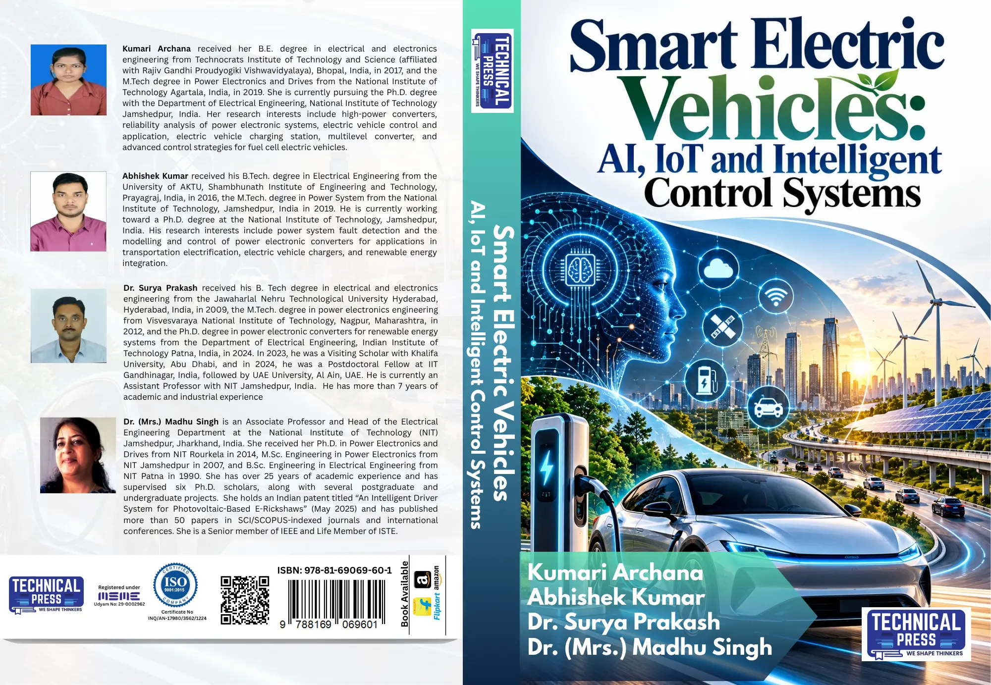 Smart Electric Vehicles: AI, IoT and Intelligent Control Systems