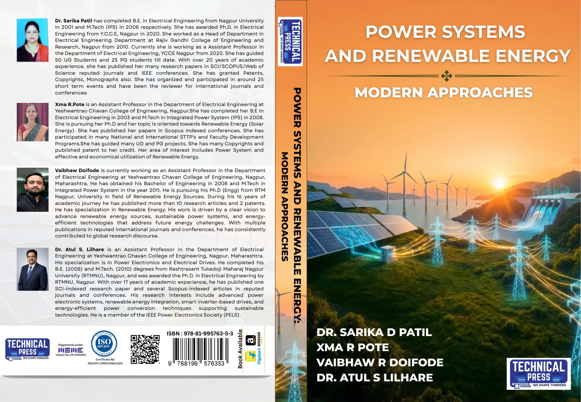 Power Systems and Renewable Energy: Modern Approaches 