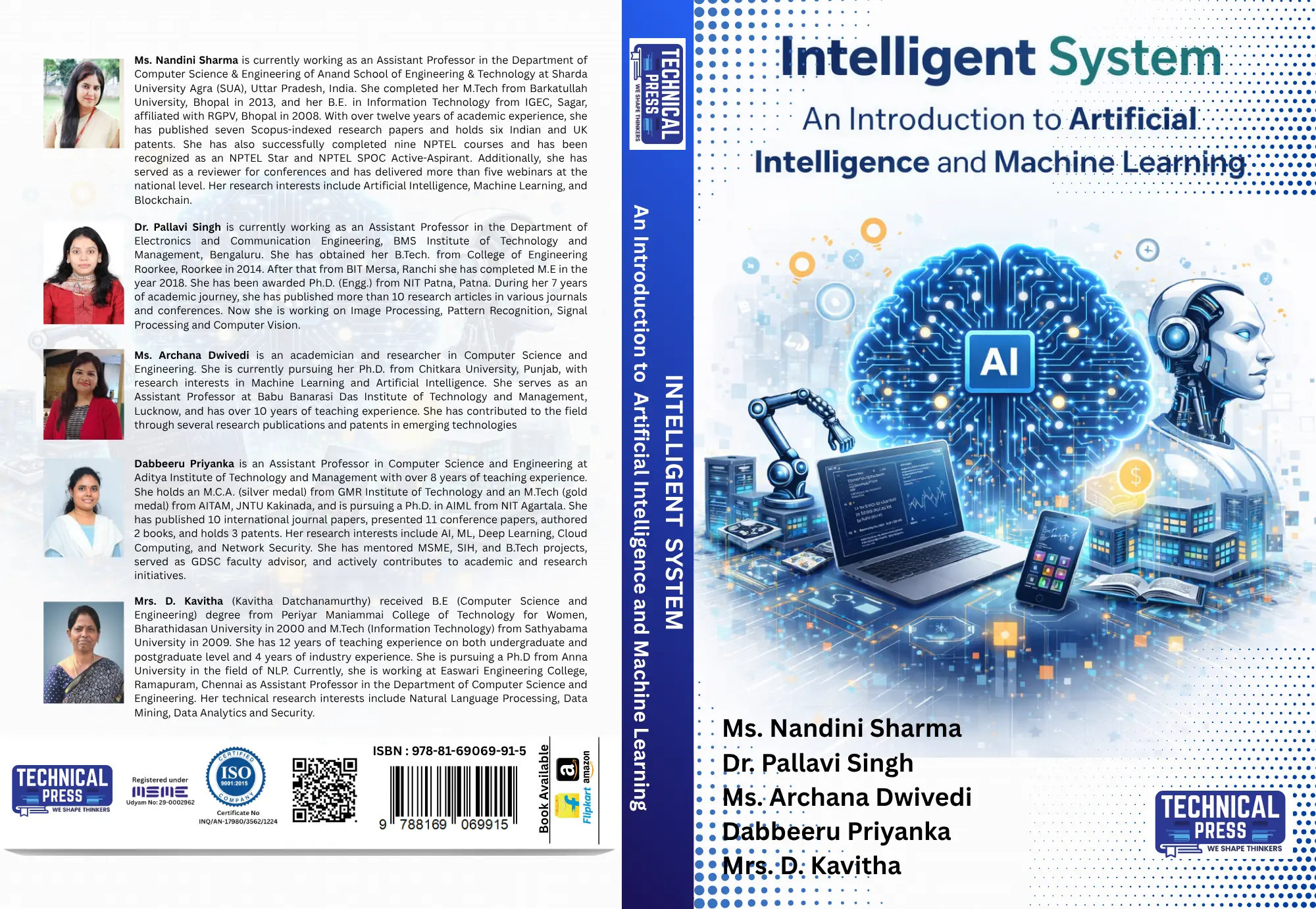  Intelligent System: An Introduction to Artificial Intelligence and Machine Learning