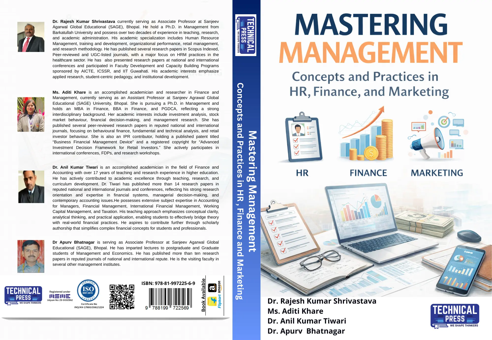  Mastering Management: Concepts and Practices in HR, Finance, and Marketing